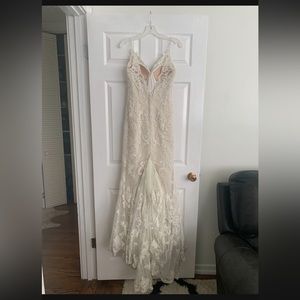 Casablanca wedding dress style 1975